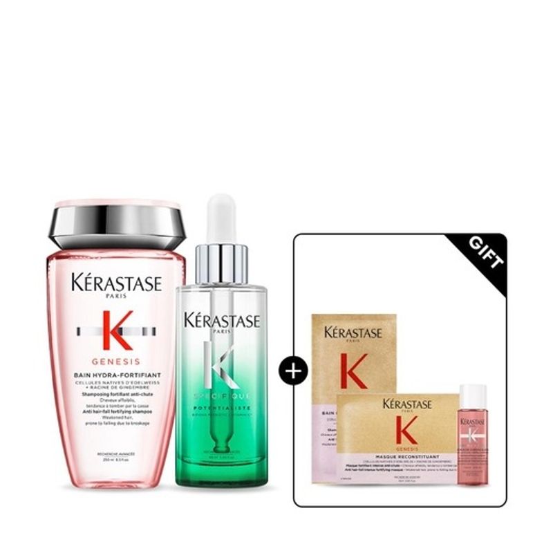 KERASTASE [Kerastase] Scalp Basic Strengthening Set (Bang Genesis 250ml + Potentialiste 90ml) 001_Scalp Basic Strengthening Set