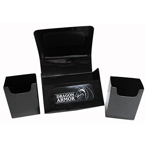 Dragon Armor Double Deck Box, Black, Case