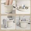 5L Wash Basin Fishing Bucket Fishing Bucket New Folding Bucket  For Car