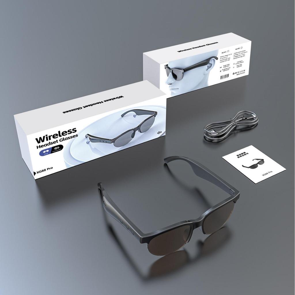 XG88pro Open-Ear Bluetooth Sportbrille mit KI-Übersetzung und Musik.