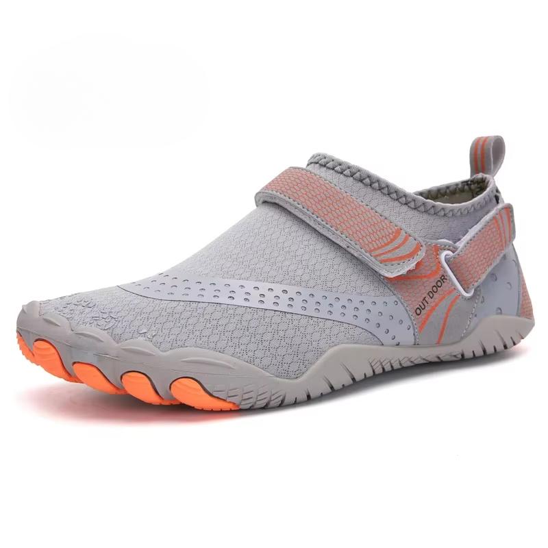 

Mens Upstream Aqua Shoes Swimming Water Shoes Family Barefoot Outdoor Beach Sandals Nonslip River Sea Diving Sneakers Size 24-47 35 сірий колір