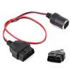 Plug-And-Play Cigar Lighter Socket 12V Cigar Lighter Socket Power Adapter  OBD Power Take-Off