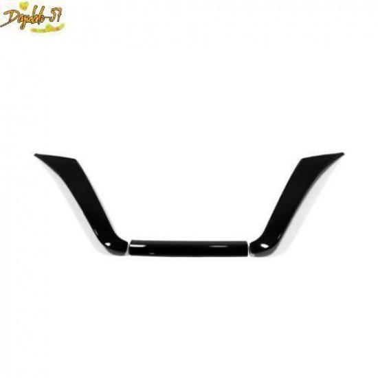 For Nissan Altima - ABS Piano Black Frame Front Grille Grill Cover Decor
