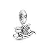 925 Silber Spielzeugpistole Krone Flagge Wolke Auto Anhänger Charms Perlen Für DIY Armband Schmuck Damen Geschenk