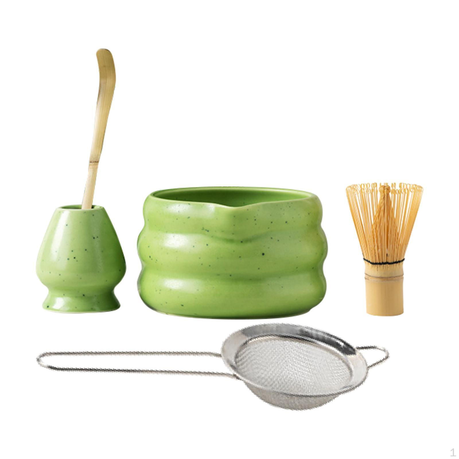 

5 -piece Set to Prepare Matcha with Japanese Utensils зелёный