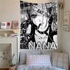 Hippie Style Japanese Classic Anime Tapestry | Poster Wall Art | Aesthetic Home Decor for Living Room Dorm Bedroom