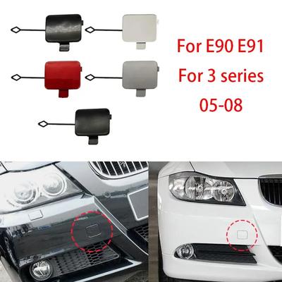 51117167575 Front Trailer Cover Front Bumper Trailer Hook Cover Car for BMW E90 E91 318I