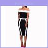 Elegantes Sexy Ärmelloses Bandage Bodycon Abendparty Mini-Kleid für Damen