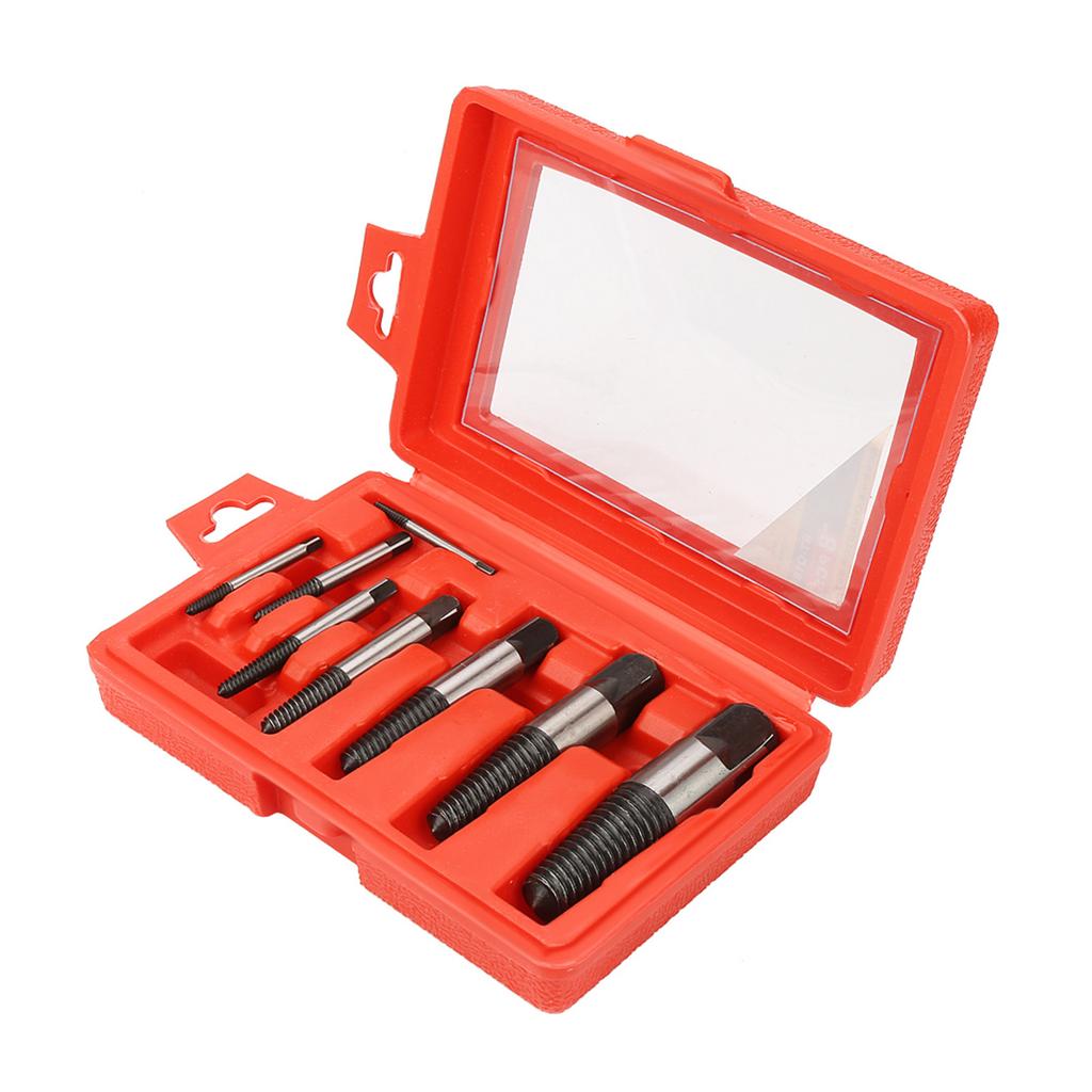 8Pcs Broken Screw Bolt Extractors Remover Damaged Screw Bolt Removing Tool