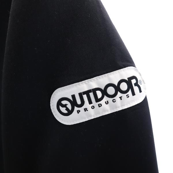 OUTDOOR Jacket M black V-neck jersey material Men's Used