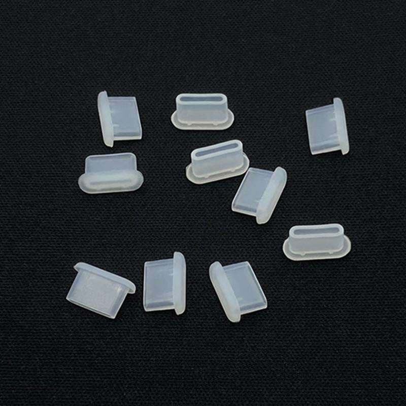 10pcs Type-C Dust Plug Silicone USB Charging Port Protector Anti-dust Plug Cover Cap for Samsung Huawei Xiaomi  Phone Dustplug
