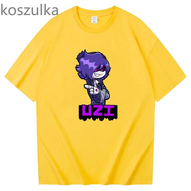 Anime %100 Pamuk MURDER DRONES Grafik Tişört Erkek Tişörtleri Kısa Kollu Günlük Harajuku Gömlekleri Yaz AB Beden Kısa Kollu