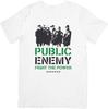 Public Enemy Music Fit for Men Women Quality Cotton T-Shirt White.