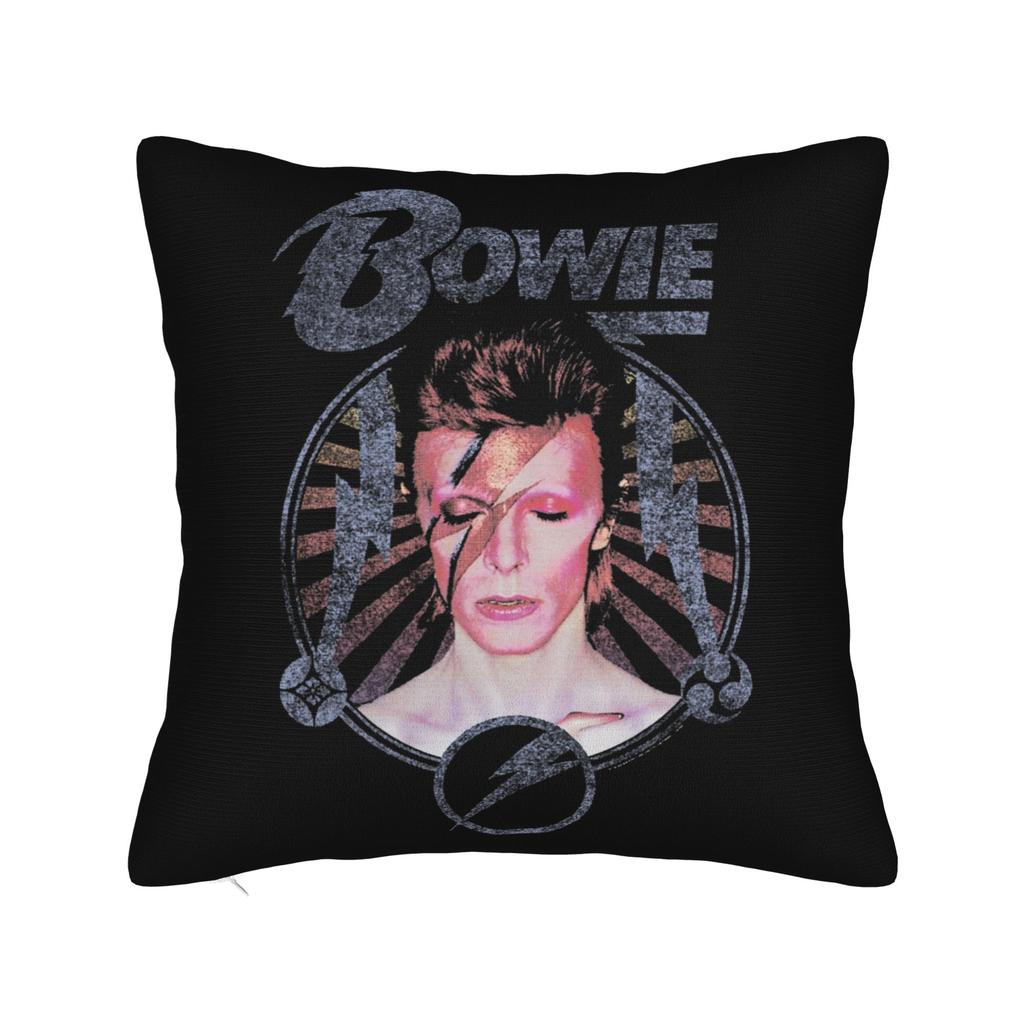 Warm Bedroom Cool Davids Star Bowied Singer Decor Pillowcases Merch  Pillow Covers Zippered Multi-Size