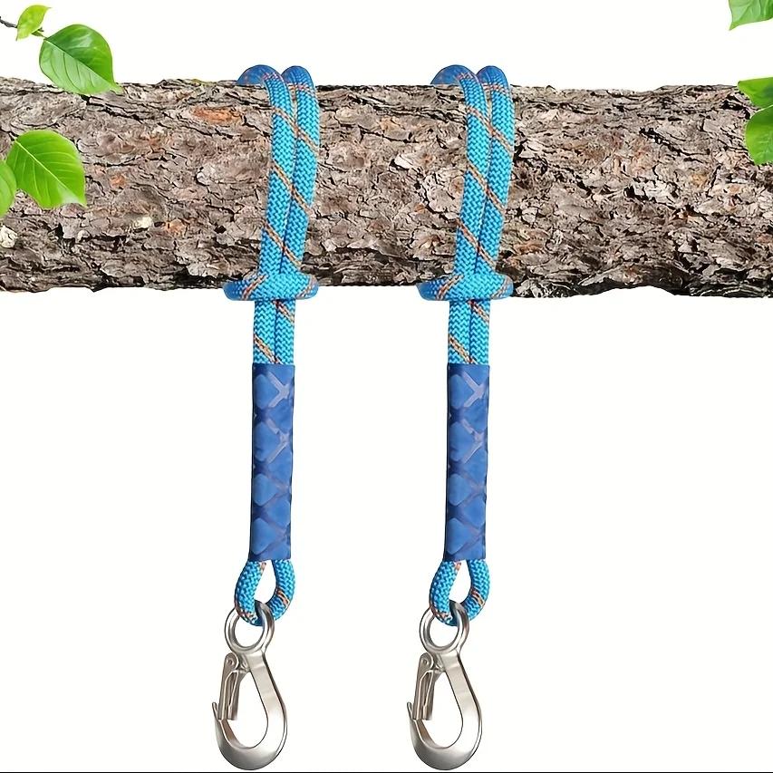 2pcs Hammock Accessory Hammock Hanging Rope, Suitable for Indoor and Outdoor Hammocks, Swings, and Essential Camping Items