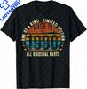 1990 Birth Year, Built in 1990 and Still Amazing Birthday T-Shirt Unisex Summer Streetwear Tops Personalized T-shirt