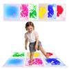 Montessori Sinnesmatte für Kinder Bunte Taktile Stimulation Pädagogischer Spielteppich für die Eltern-Kind-Interaktion