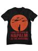 Camiseta Unisex Apocalypse Now Me Encanta el Olor a Napalm por la Mañana Camisetas Gráficas Cuello Redondo Manga Corta Tops Casuales
