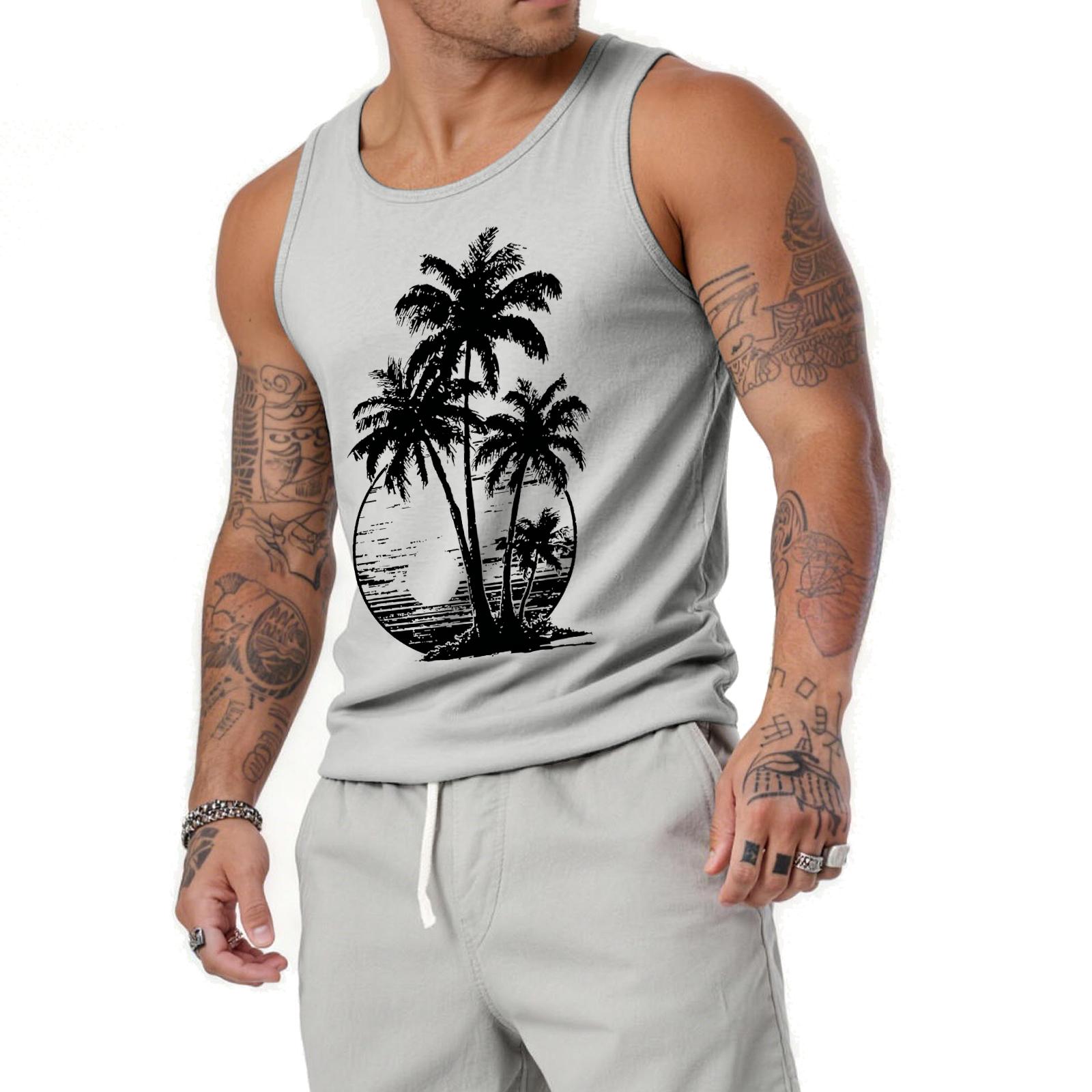

Men s Relaxed-Fit Flag-Print Sleeveless Tank Top XL