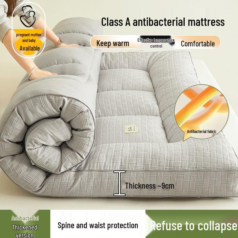 Enhanced Soybean Fiber Mattress Pad for Dorms and Rentals