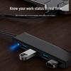 Four-Port USB 3.0 Multi-Function Hub for High-Speed Computer Expansion