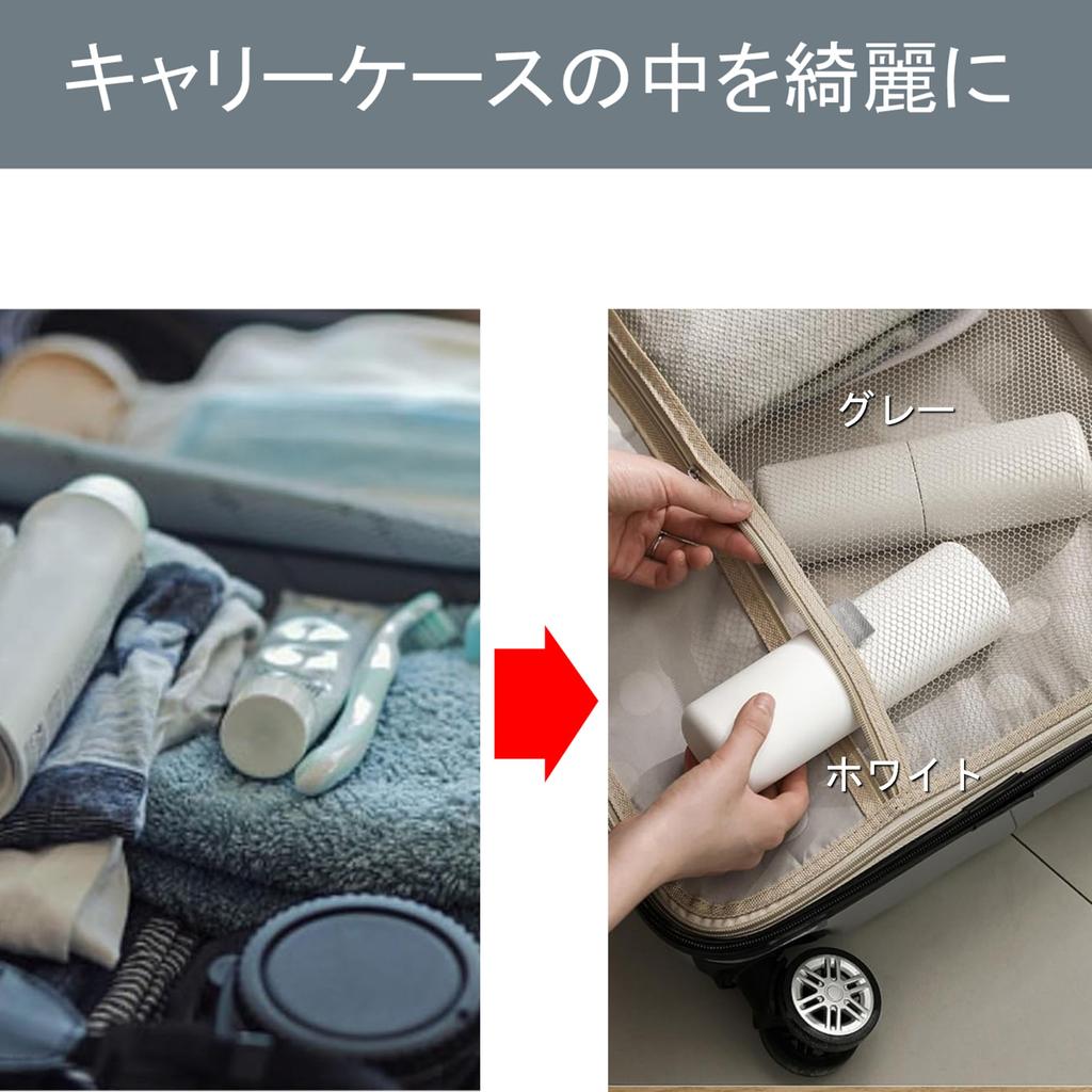 akindou Portable Toothbrush Set of Easy to Perfect for Business the and More Case, 2, Pair, Clean, Disassembles, Trips, Travel, Office, Camping,