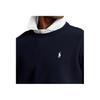 Polo Ralph Lauren Small Pony Logo Embroidered Round Neck Fleece Sweatshirt Men sweatshirt Navy-Blue MNPOKNI16820467-400