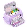 Large Capacity Pencil Case for Multiple Uses Large Storage Stationery Organizer Marker Bag for Adults, Office Use