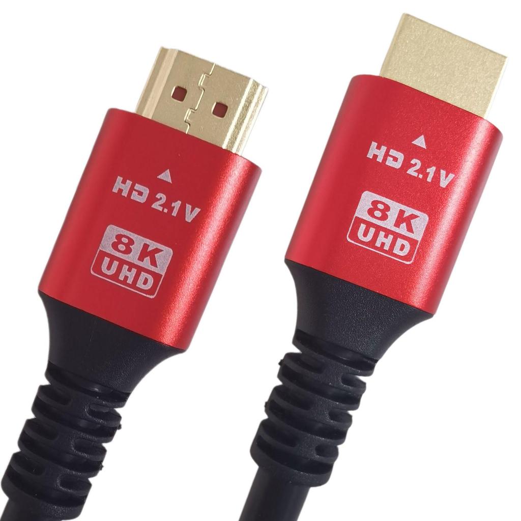 8K HDMI 2.1 High-Def Cable: Stable, Flicker-Free Performance, Clearer Picture Quality