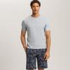 Hanro ShorT Sleeve T shirT  75050 whiTe Topaz 