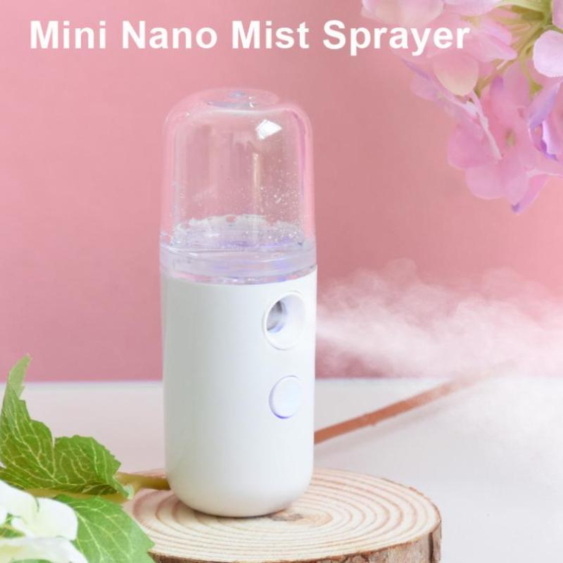 Usb Mist Facial Sprayer Humidifier Rechargeable Nebulizer Face Steamer Moisturizing Skin Care Tools