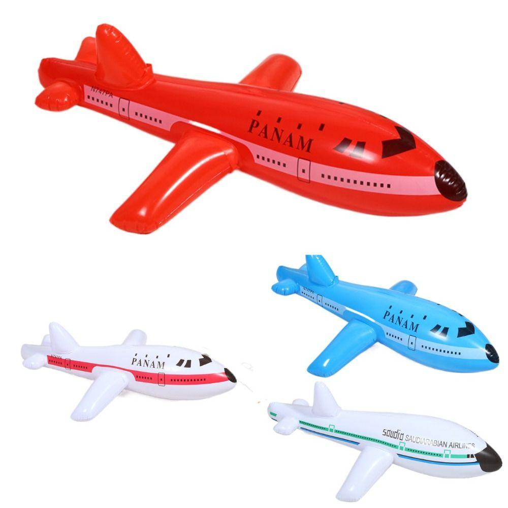 PVC Balloon Inflatable Aircraft Toys Kids Toys Inflatable Balloon Outdoor Fun Toy  Interactive Toy
