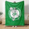 1pc Blanket - Boston Celtics logo  Print Design,Lightweight Blanket for Sofa,Bed- Soft &Warm,Gift for All Seasons