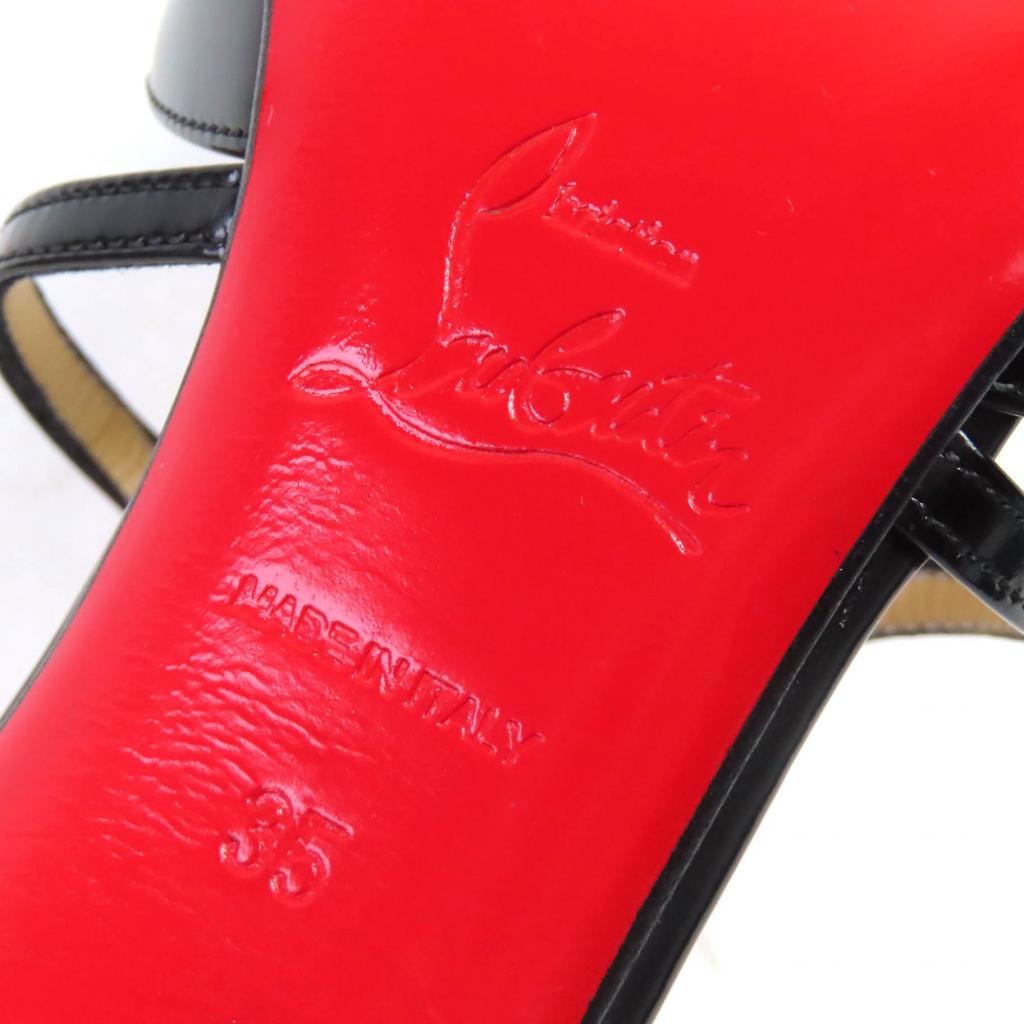 Makellose Christian Louboutin Pumps CROSSPIGA 100 JAZZ Spitzschuh schwarz 35 Gebraucht