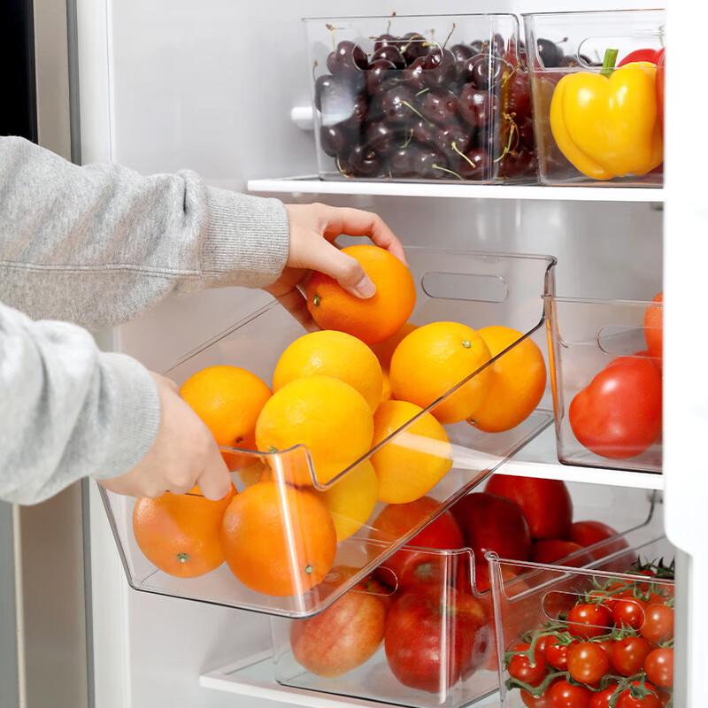 Miflame Transparent Refrigerator Storage Box
