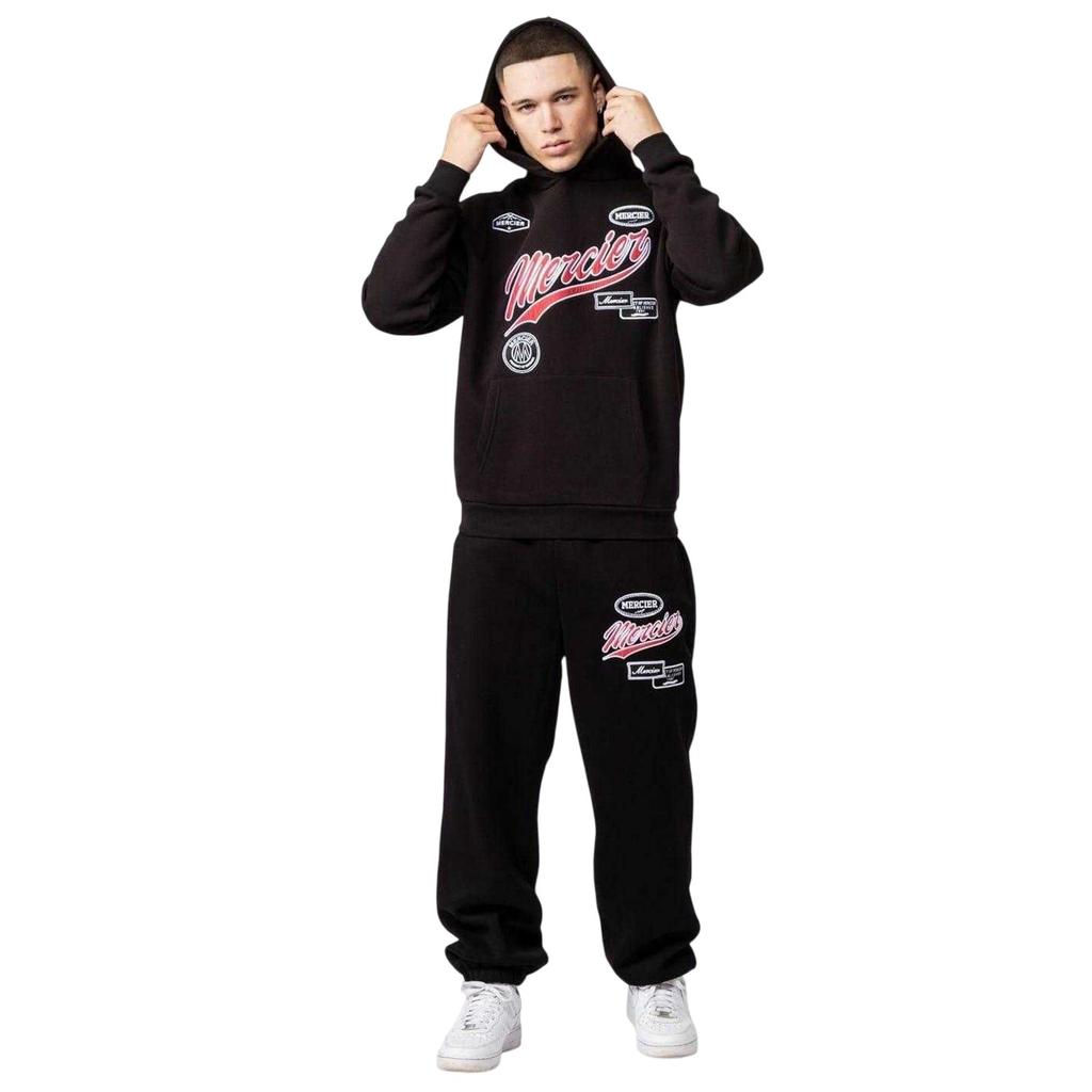 Mercier Mens Embroidered Hoodie