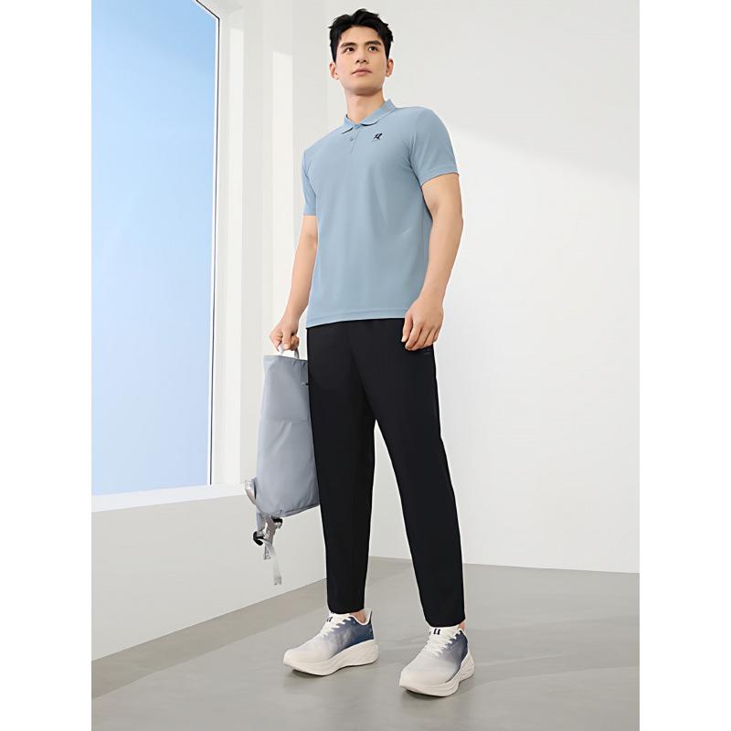 361 Men's Versatile Nine-Point Sports Pants - Loose Fit, Spring/Summer Commuter Casual Fitness Woven Pants