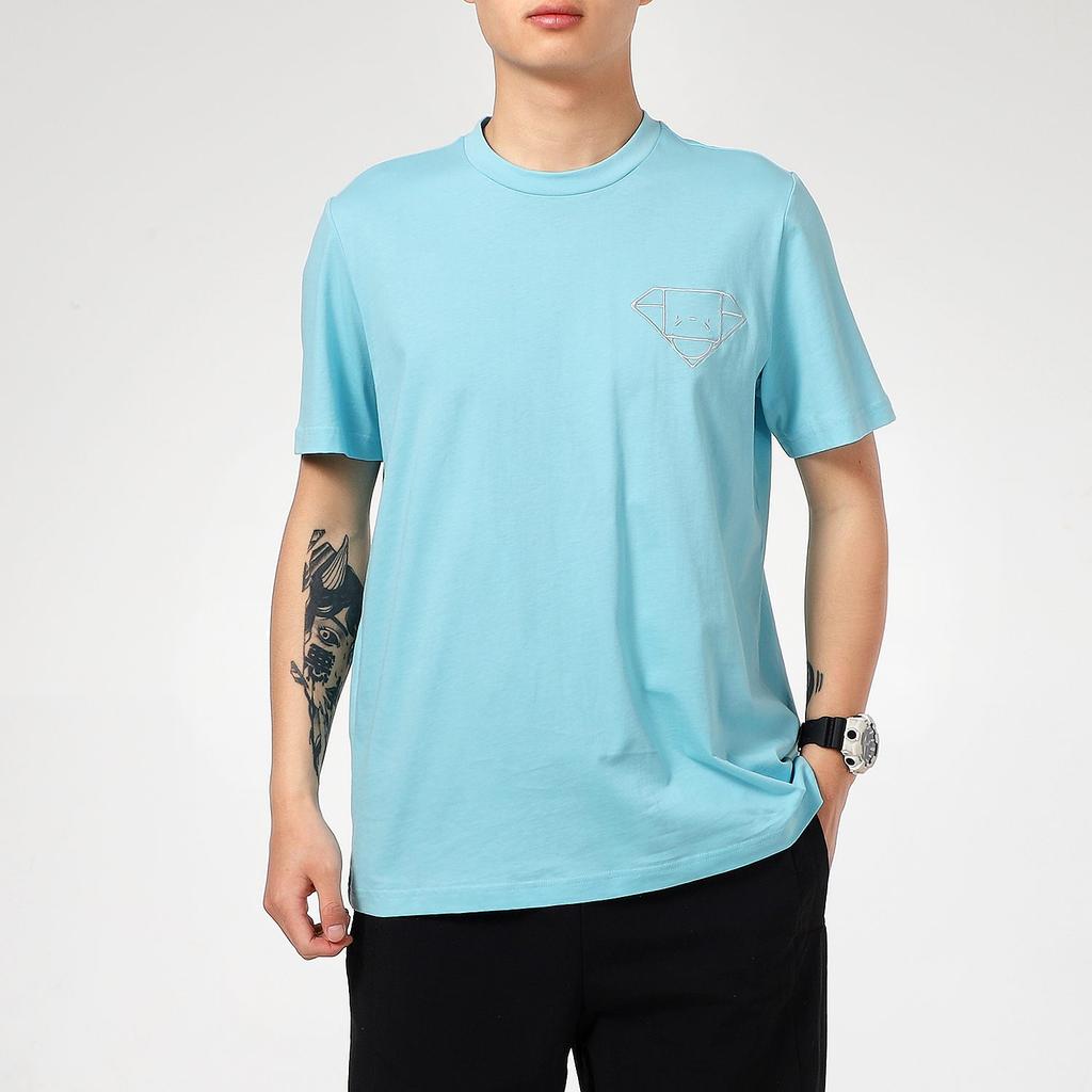 adidas T Shirt Men's Light Sky Blue GN5115