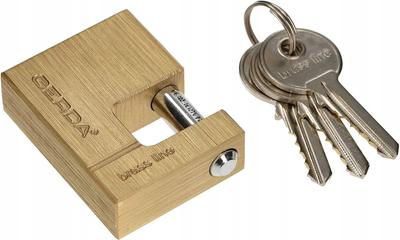 Brass Pin Padlock 50 Gerda