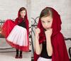 Clearstone Romantic Red Hood Cosplay Halloween Costume for 140cm Red Kids, Girls,