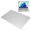 15.6in Laptop for Win 11 1920x1080 2.4GHz 5GHz WiFi Fingerprint Unlock HD Laptop Silver