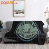 I'D Rather Be Fishing Distressed Ultra-Soft Blanket Quilt Winter Sofa Cover Bed Covers