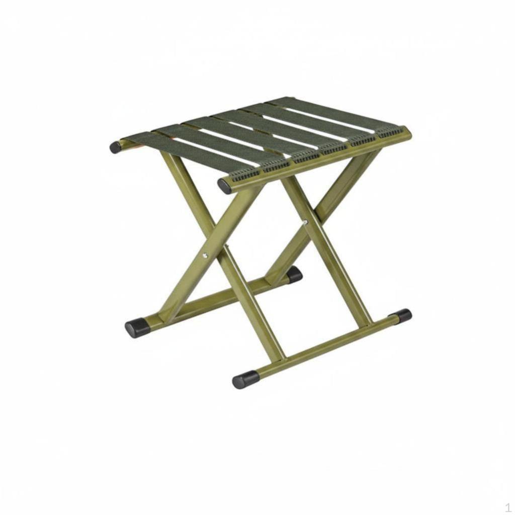 spacesaving Chair with spinerest Foldable Folding Stool Lightweight Portable Seating for tripers,