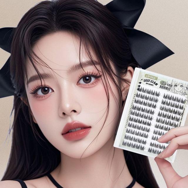 Nreain - Glue-free Natural Multipack False Eyelashes Cluster