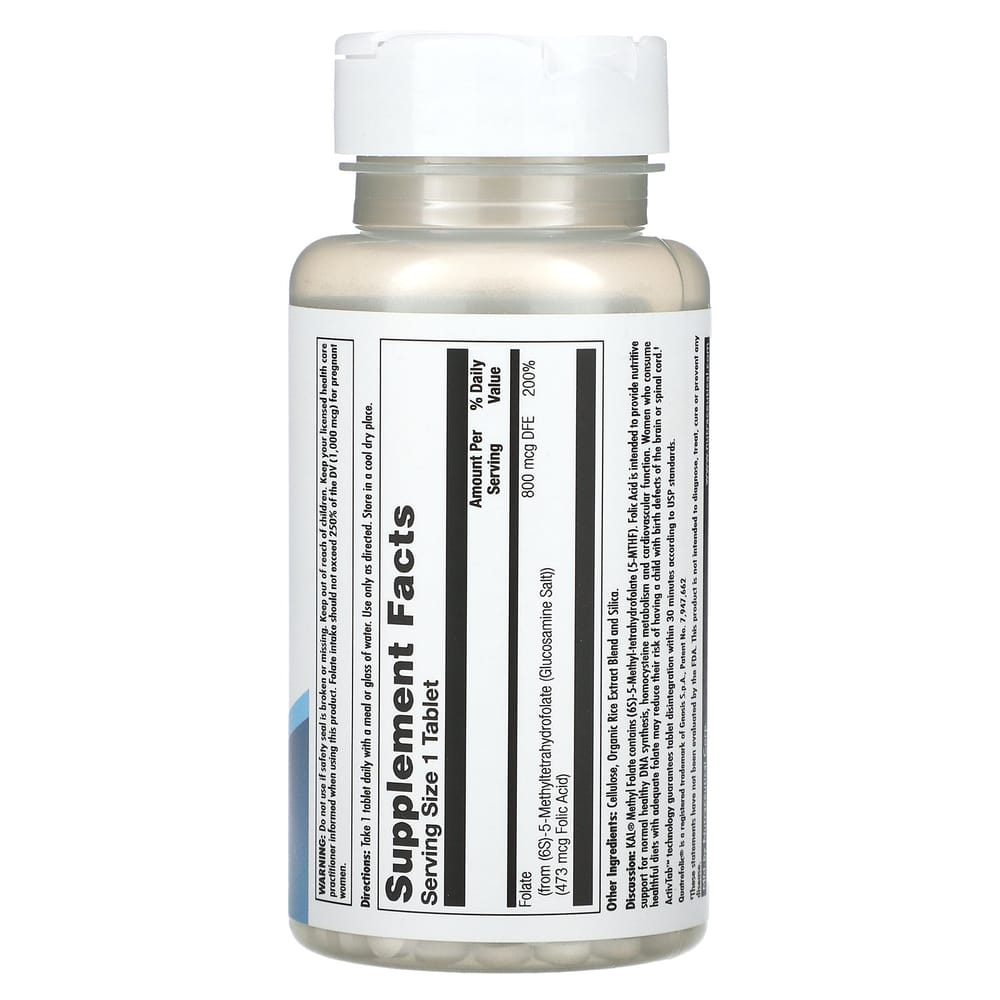 KAL Methyl Folate 800 mcg 90 Tablets