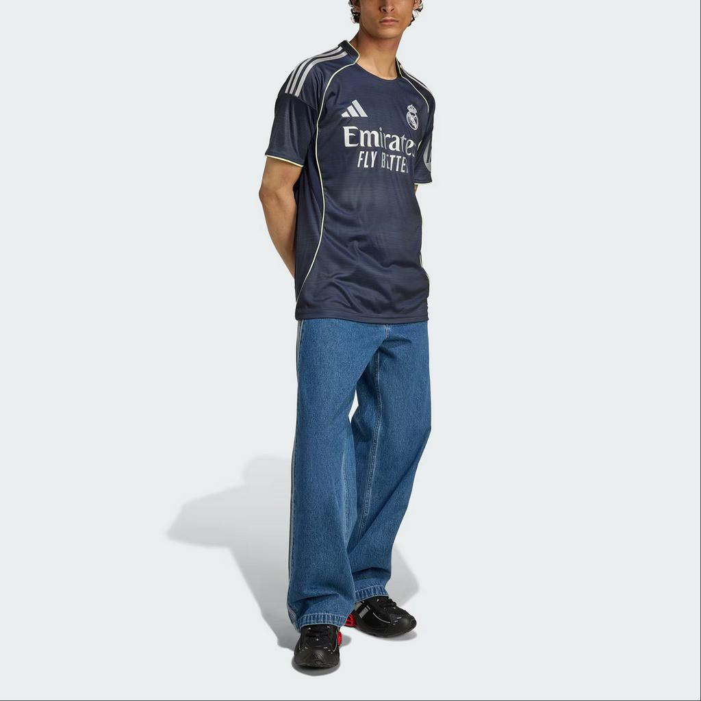 Adidas Free Shipping With AdiClub Real Madrid 25/26 Away Jersey JJ4182