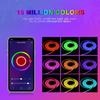 Tuya Smart Life RGB Neon Light Black LED Strip WIFI Neon Rope Lamp DIY Music Sync Bedroom TV Backlight Gaming Room