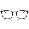 Full Rim Square Dark Purple Smartbuy Collection Elk Ac9e Fashion Unisex Eyeglasses