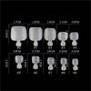 100Pcs Clear Natural Nail Extension Nail Art False Toe Nails Foot Tips Toenail Tablet Toe NailsTips