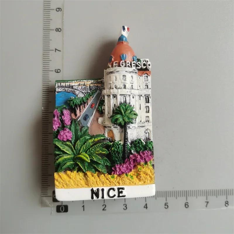 França Lembrança Turística Ímãs de Geladeira Estrasburgo Cannes Nice Alsácia Menton Adesivos Magnéticos Franceses Decoração Presentes de Viagem